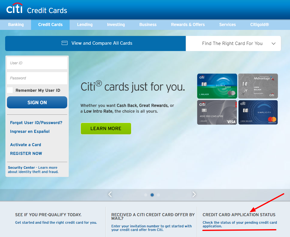 Activate Your Citi Bank A6F